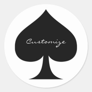 Adesivo Rainha Negra de Espadas Negra Thunder_Cove