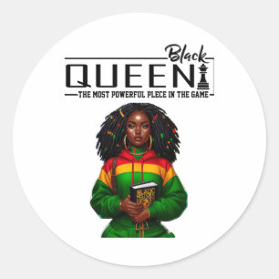 Adesivo Rainha Negra O Pico Mais Poderoso Do Jogo -
