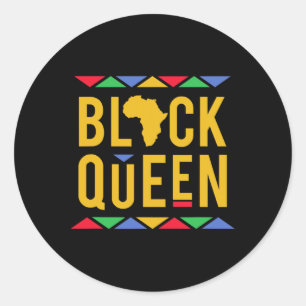 Adesivo Rainha Negra! Orgulho Afro-Americano