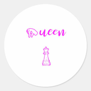 Adesivo Rainha - O mais poderoso pedaço de xadrez