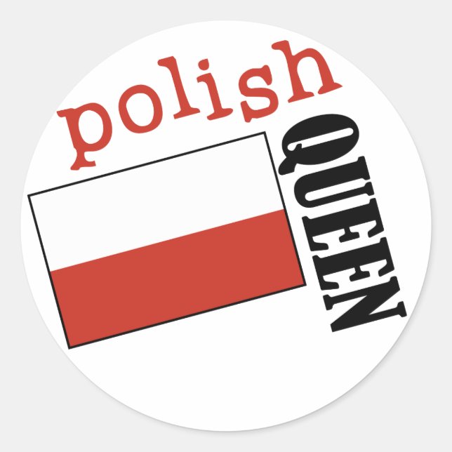 Adesivo Rainha Polonesa (Frente)