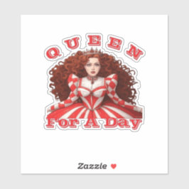 ADESIVO RAINHA POR UM DIA