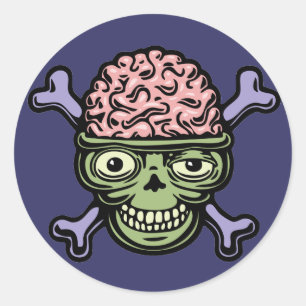Adesivo ∫rainskull