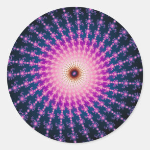 Adesivo Raio Fractal de Sangue