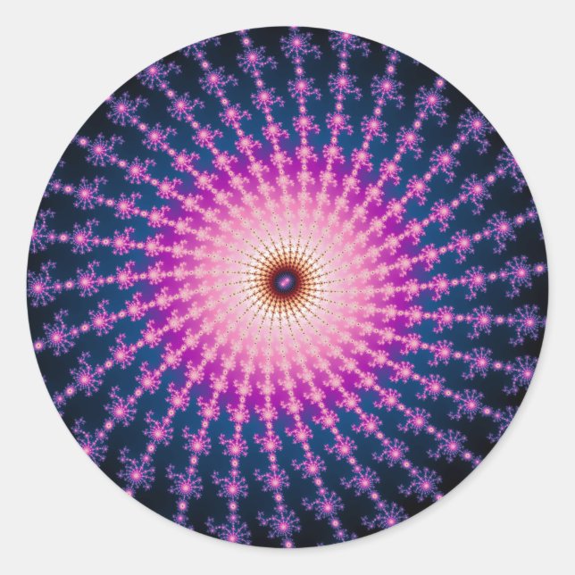 Adesivo Raio Fractal de Sangue (Frente)