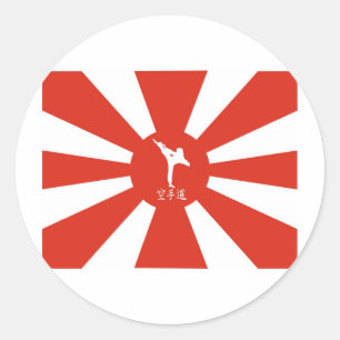 Adesivo Raios do karaté