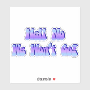 Adesivo Raios, não vamos!