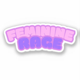 Adesivo Raiva Feminina