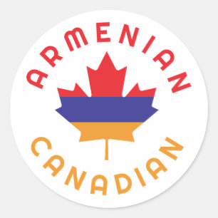 Adesivo Raízes armênias canadenses