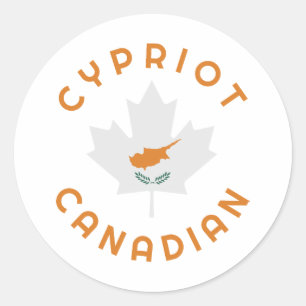 Adesivo Raízes cipriotas canadianas