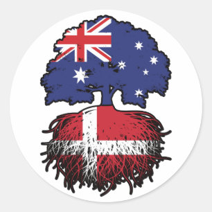 Adesivo Raízes de Árvore Australianas Dinamarquesa