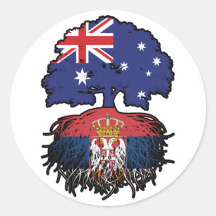 Adesivo Raízes de Árvore da Austrália Australiana Sérvia