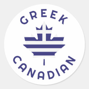 Adesivo Raízes Gregas Canadenses