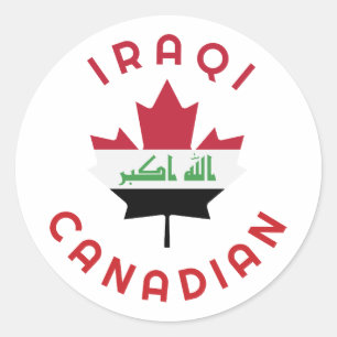 Adesivo Raízes iraquianas canadenses