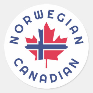 Adesivo Raízes Norueguesas Canadenses