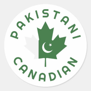 Adesivo Raízes paquistanesas canadenses