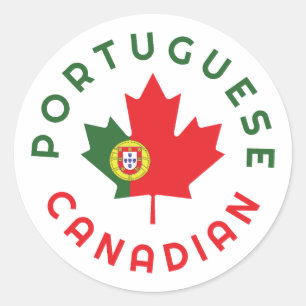 Adesivo Raízes portuguesas canadianas