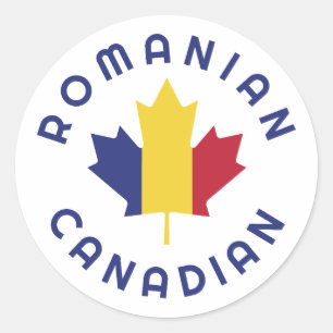 Adesivo Raízes romenas canadenses