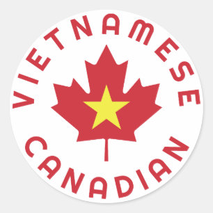 Adesivo Raízes vietnamitas canadenses