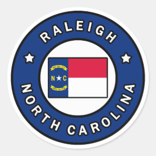 Adesivo Raleigh North Carolina
