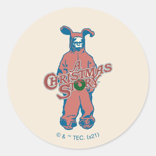 Adesivo Ralphie | Pesadelos Rosa (Frente)