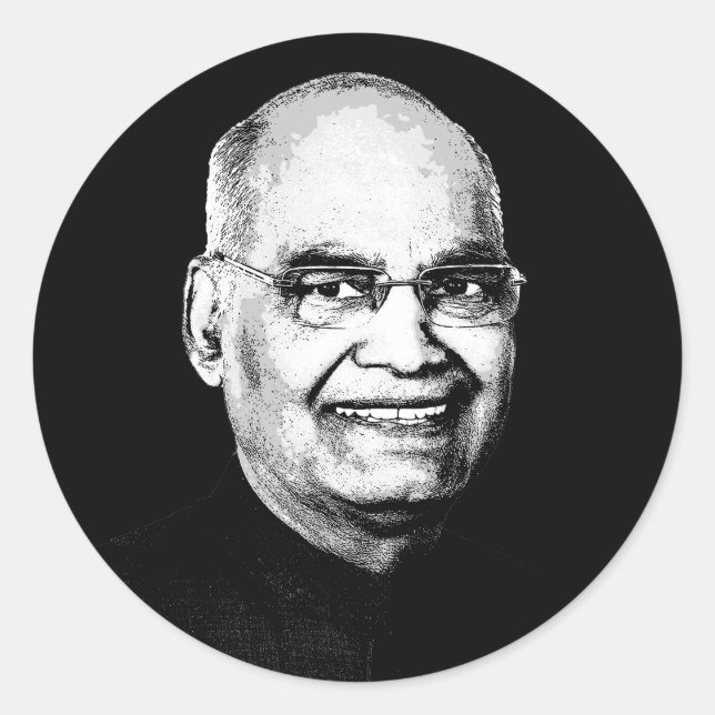 Adesivo Ram Nath Kovind (Frente)