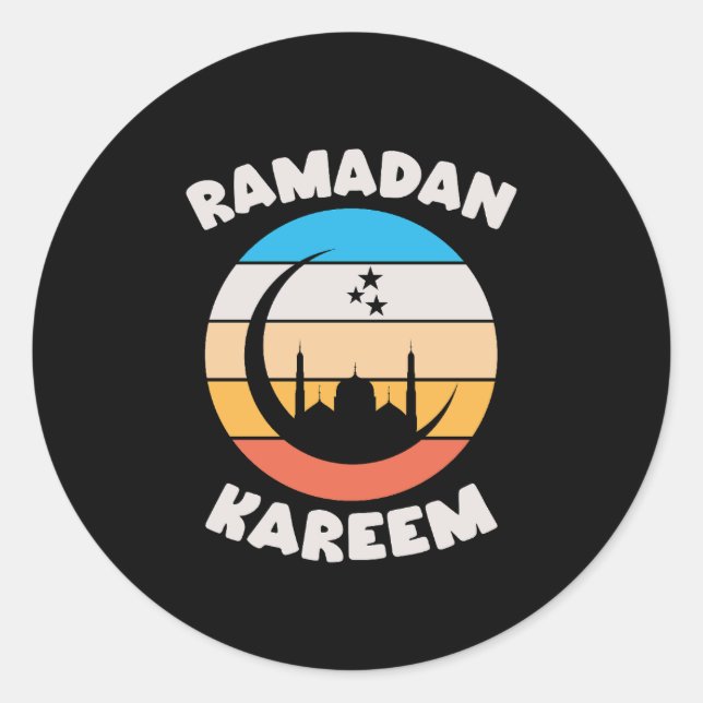 Adesivo ramadan kareem (Frente)