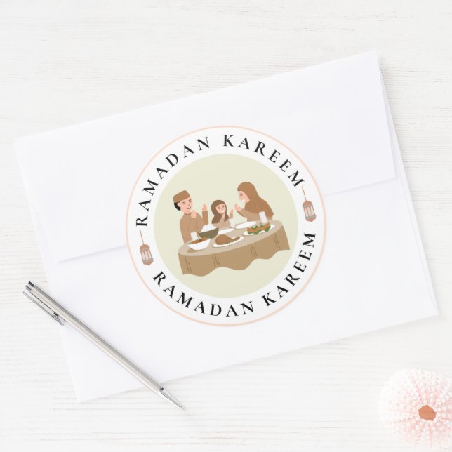 Adesivo Ramadan Kareem Sticker Por Dar (Envelope)