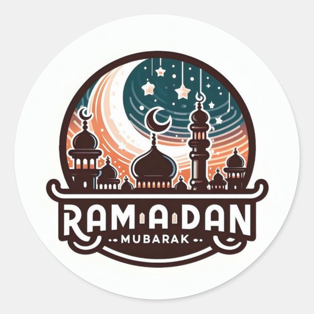Adesivo Ramadan Mubarak (Frente)