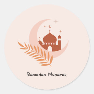 Adesivo Ramadan Mubarak Boho Moon & Mosque