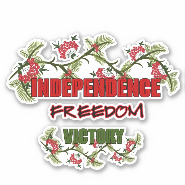 Adesivo Ramais de viburno (Frente)