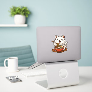 Adesivo Ramen Cat
