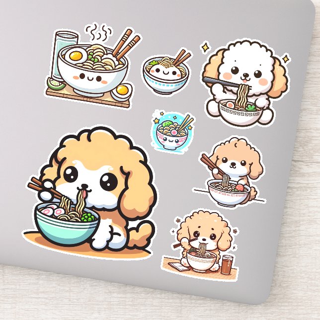 Adesivo Ramen Cavoodle (Detalhe)