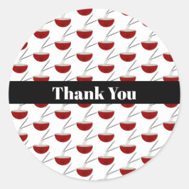 Adesivo Ramen Noodles Asian Bowl Party