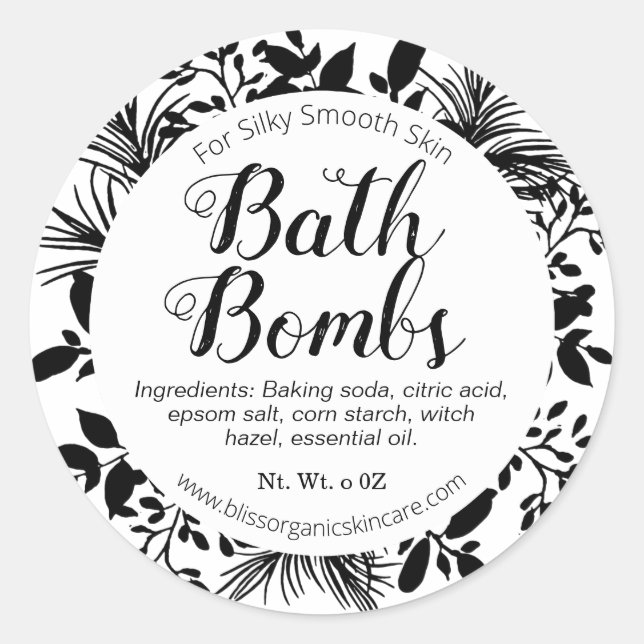 Adesivo Ramificações negras na bomba branca do banho (Frente)