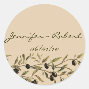 Adesivo Ramo de oliveira: Um toque de Tuscan