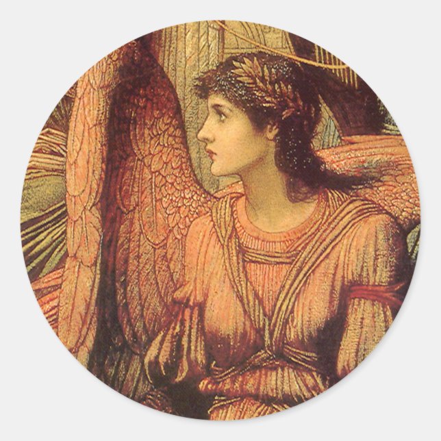 Adesivo Rampart of God's House, Angel de John Strudwick (Frente)