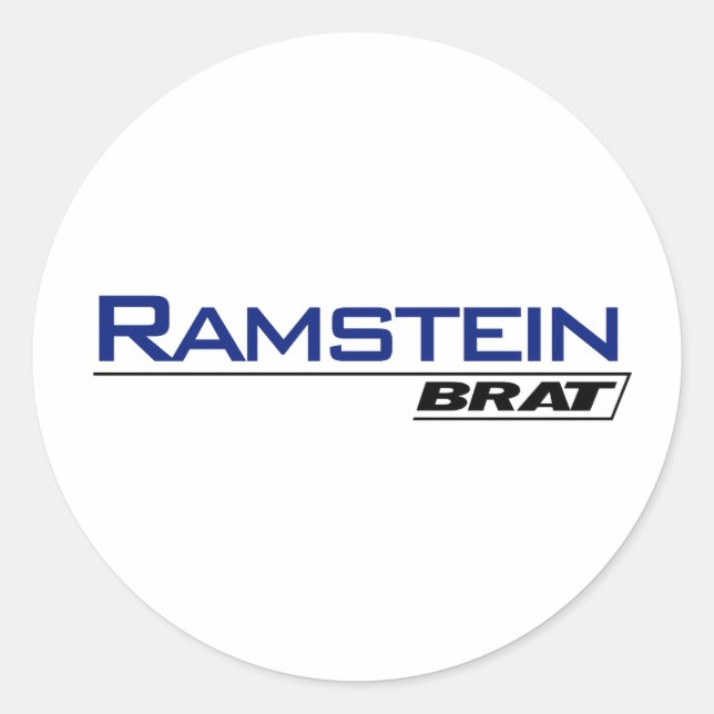Adesivo Ramstein Brat - A001L (Frente)