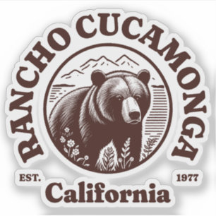 Adesivo Rancho Cucamonga California