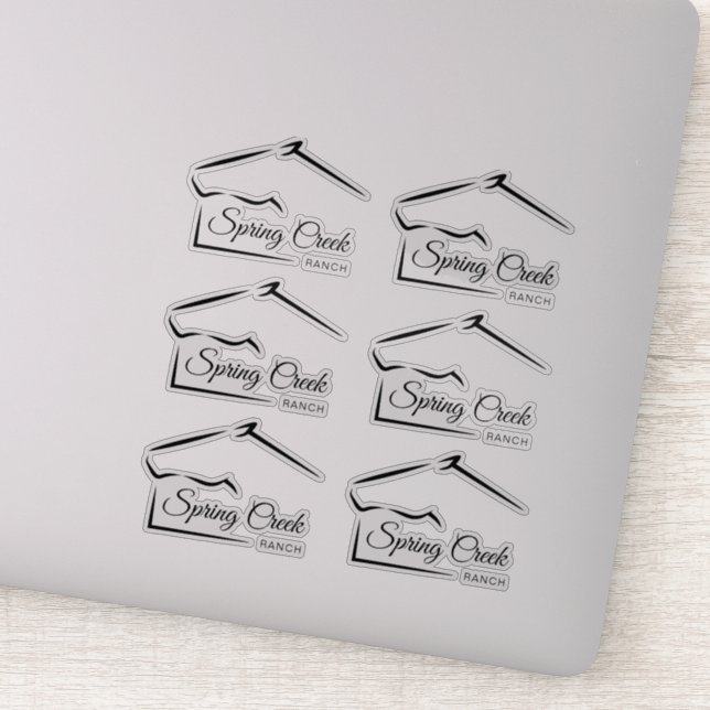 Adesivo Rancho de Cavalo | Fazenda de cavalos (Detalhe)