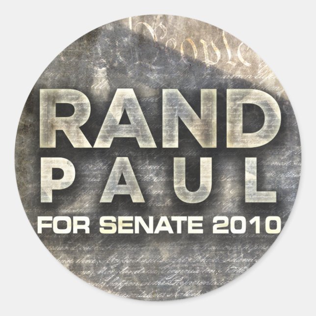 Adesivo Rand Paul (Frente)