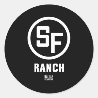 Adesivo Ranhura Southfork Série Dallas Tv