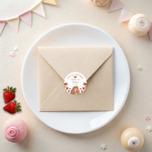 Rapariga Aniversário Cores de Água Morango Fita Ve