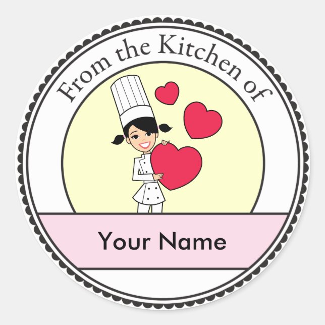 Adesivo Rapariga com Corações Motif - (Frente)