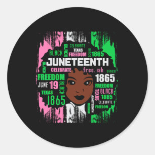 Adesivo Rapariga Cuta Aka 19 Tee Black History America