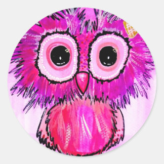 Adesivo Rapariga-de-bebê-rosa, menina-d'água, pintando pin