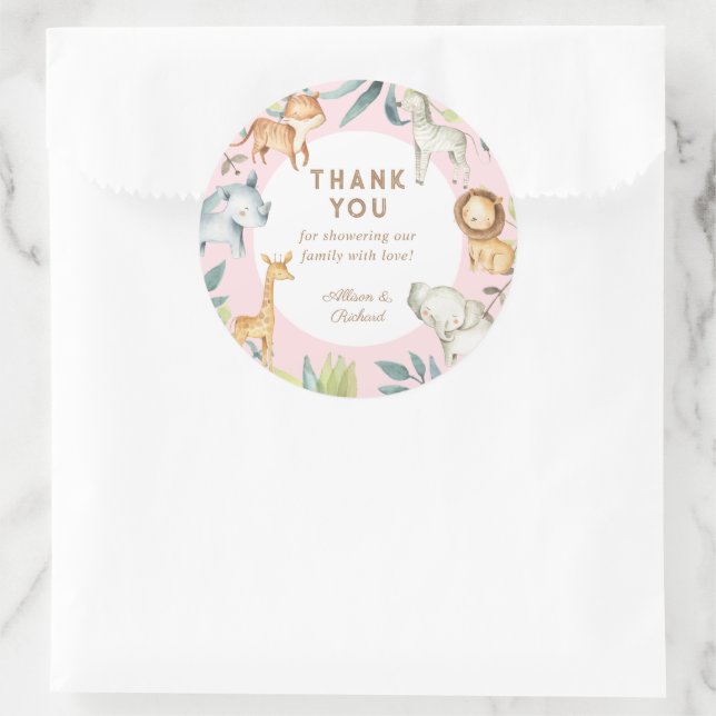 Adesivo Rapariga safari boho bohemian chá de fraldas (Bolsa)