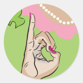 Adesivo Raparigas Bonito e bonitas artes