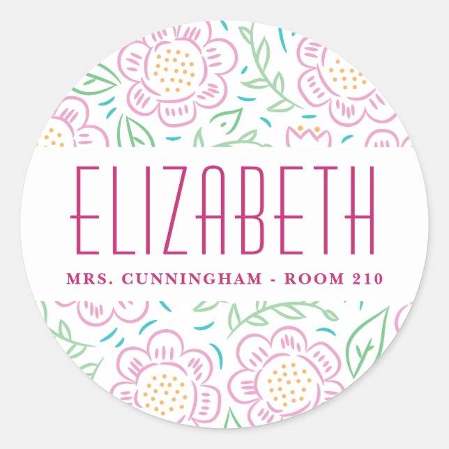 Adesivo Raparigas de volta à escola (Frente)