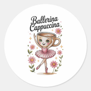 Adesivo Raparigas Memória Italiana Brainrot Ballerina Capp